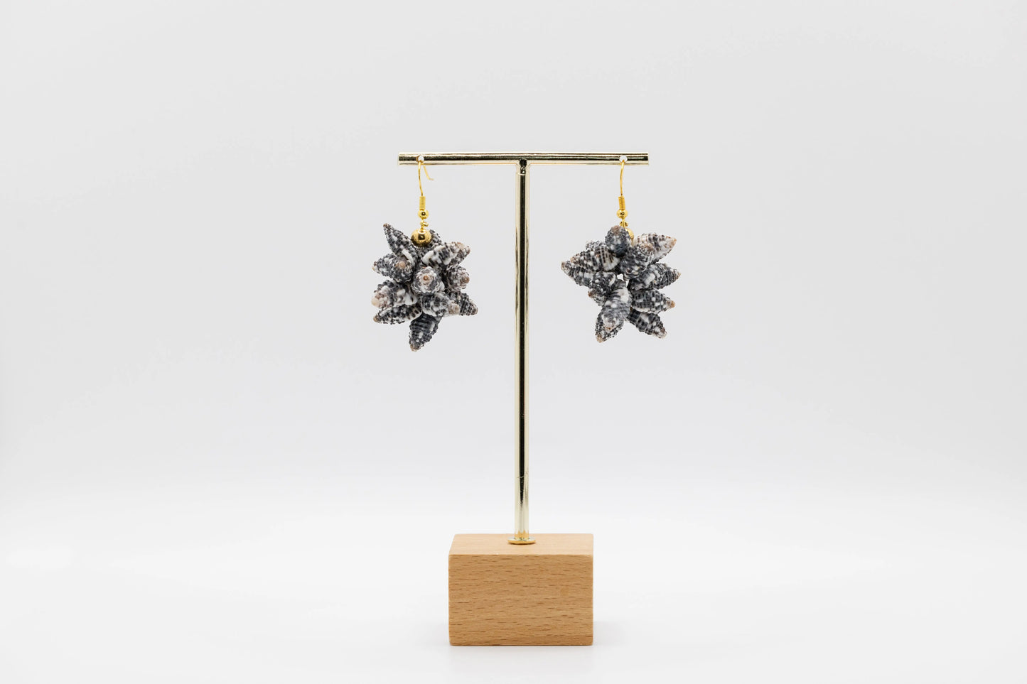 Boucles d'oreilles Fetia noire - Takumoe