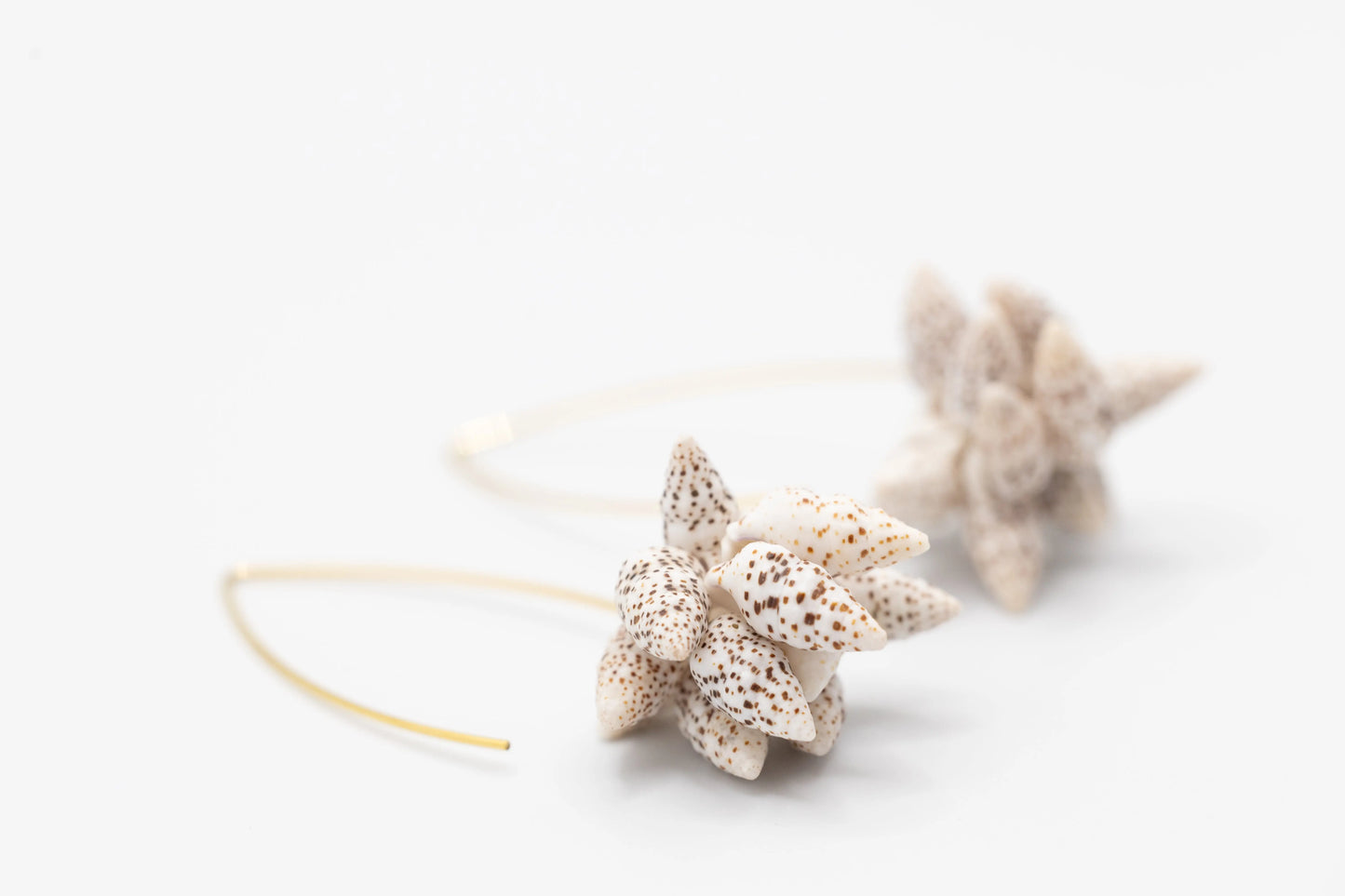 Boucles d'oreilles Fetia rose